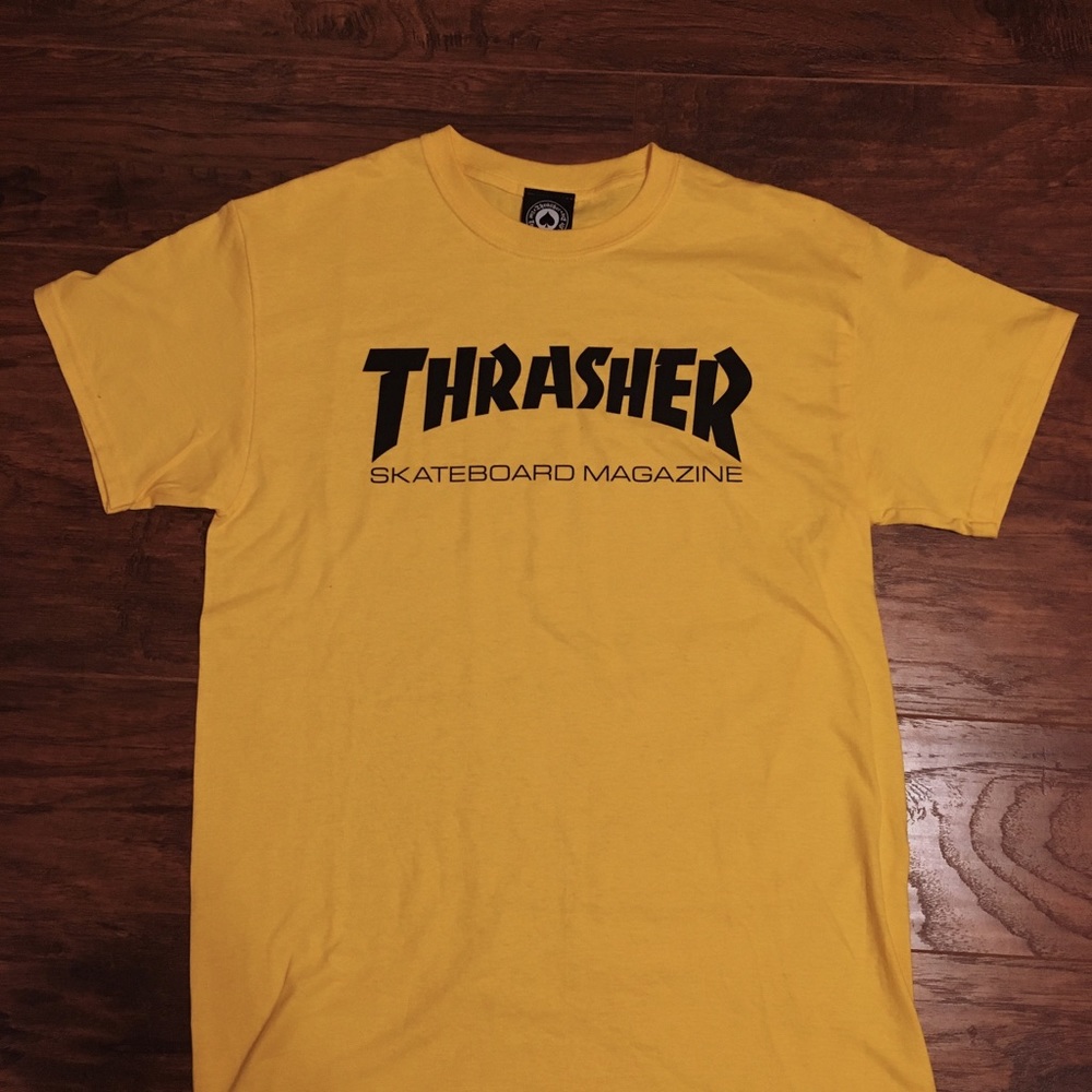 🌟 Thrasher Yellow T Shirt